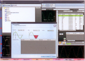 EMG software interface view 1